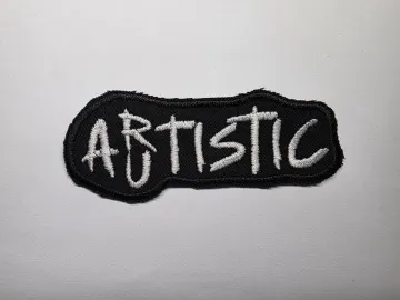 Autistic Artistic Creative Embroidered Patch