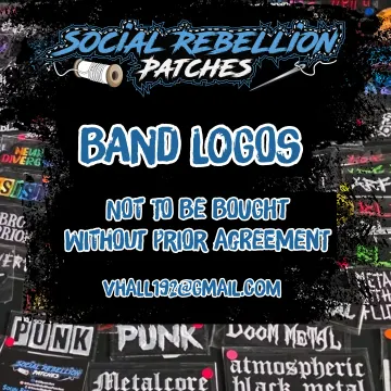 Embroidered Band Logos!