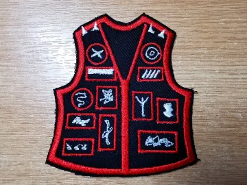 Battle Jacket Embroidered Patch Jacket Parody Death Metal Black Metal Patch Thrash Metal Viking