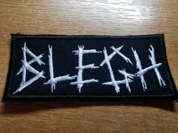 Blegh Metalcore Embroidered Patch Metal Breakdown Emo
