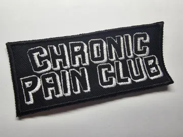 Chronic Pain Club Embroidered Patch