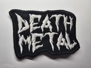 Death Metal Embroidered Patch Battle Jacket