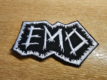 Emo Embroidered Patch Pop Punk Metalcore 00s Culture Throwback