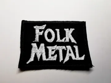 Folk Metal Embroidered Patch