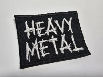 Heavy Metal Embroidered Patch