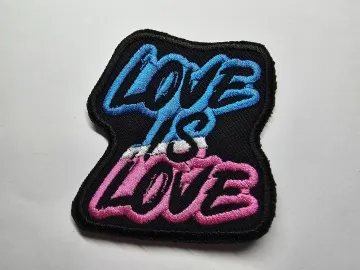 Love is Love Trans Embroidered Patch