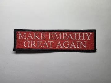 Make Empathy Great Again Anti-Hate Embroidered Patch
