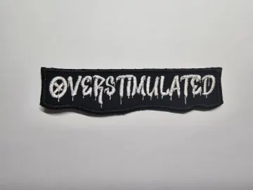 Overstimulated Introvert Neurodiverse Personal Space Embroidered Patch