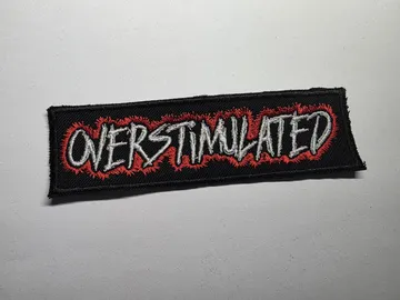 Overstimulated Introvert Neurodiverse Personal Space Embroidered Patch