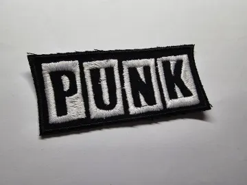Punk Embroidered Patch