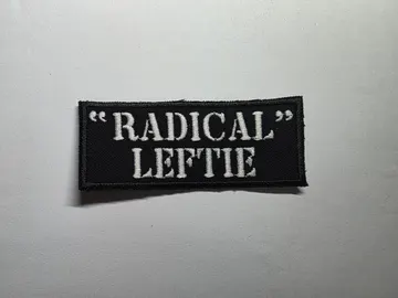 Radical Leftie Embroidered Patch Politics Leftist