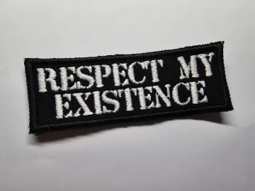Respect My Existence Trans Rights Embroidered Patch
