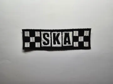 Ska Embroidered Patch Punk