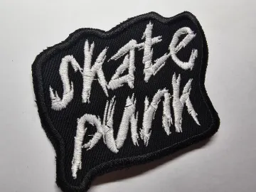 Skate Punk Embroidered Patch