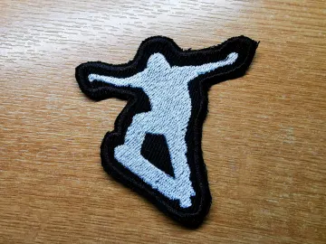 Skateboarding Patch Embroidered Skater Extreme Sport Skating Trick