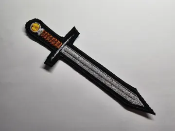 Sword Longsword Fantasy Inspired Embroidered Patch