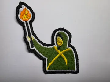 Torchbearer Embroidered Patch