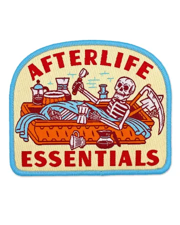 Afterlife Essentials Skeleton Coffee Patch