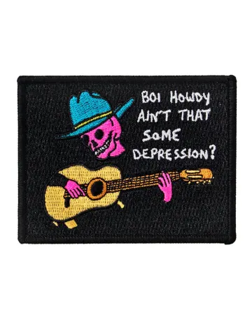Ain't That Some Depression Cowboy Patch