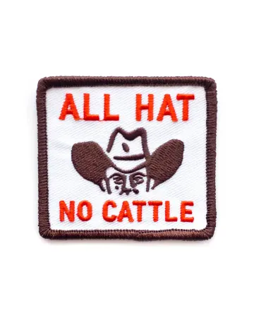 All Hat No Cattle Patch