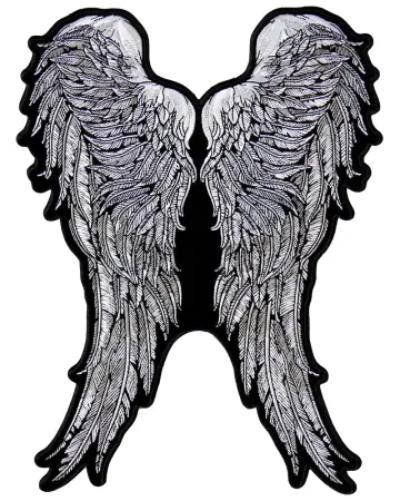 Angel Wings Large Back Patch