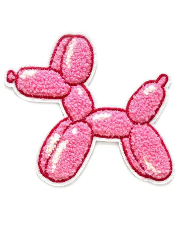 Balloon Animal Dog Chenille Patch