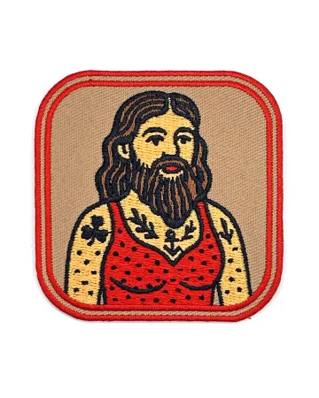 Bearded Lady Circus Patch