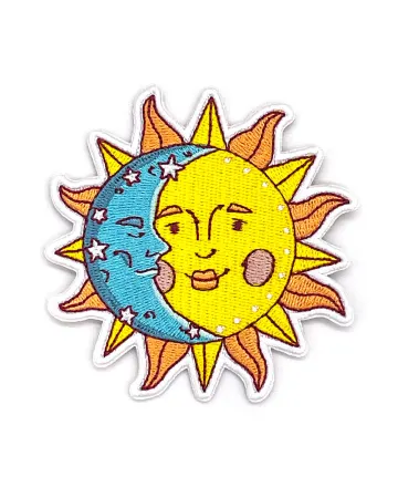 Celestial Sun & Moon Patch