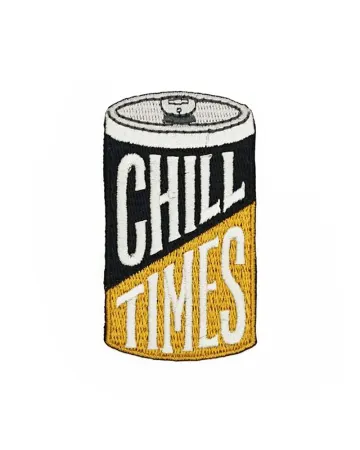 Chill Times Beer Can Patch