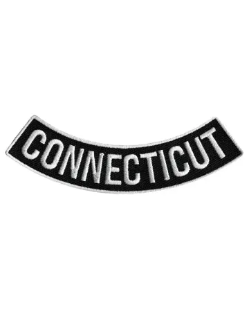 Connecticut Bottom Rocker Patch