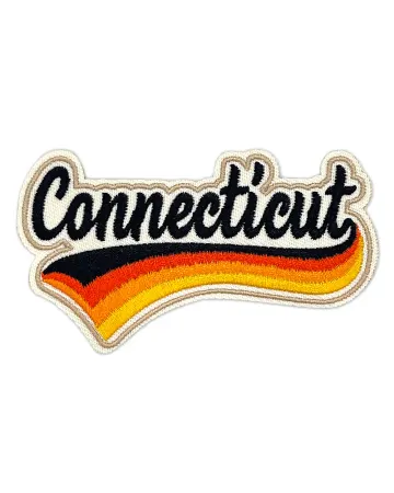 Connecticut Retro Script Patch