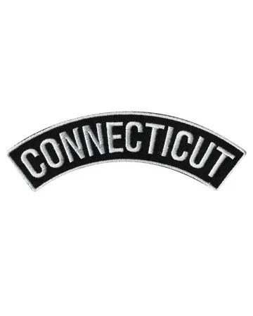 Connecticut Top Rocker Patch