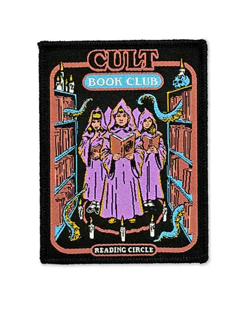 Cult Book Club Patch