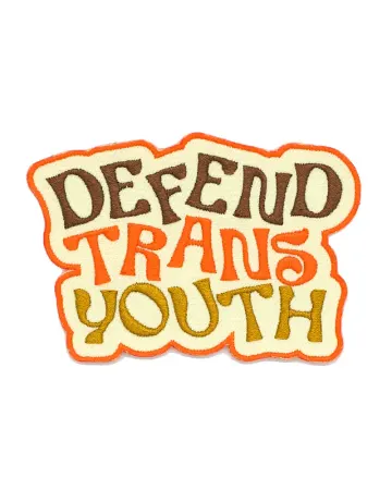 Defend Trans Youth Patch