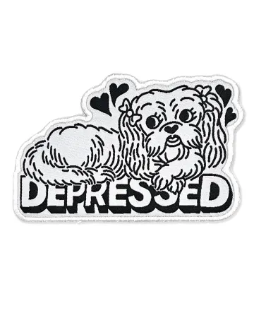 Depressed Dog Patch