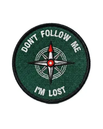 Don't Follow Me, I'm Lost Patch