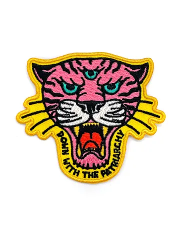 Down With The Patriarchy Tiger Patch
