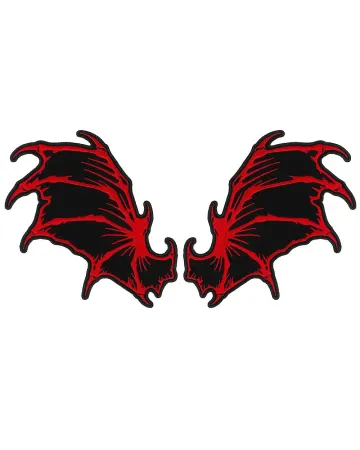 Dragon Wings Large Back Patch Set