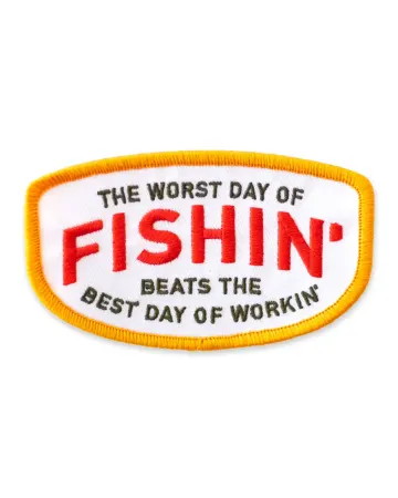 Fishin' Beats Workin' Patch