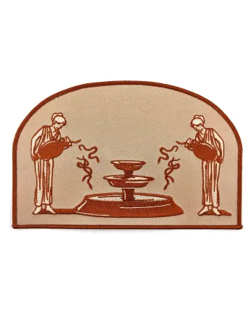Fountain Of Youth Large Back Patch