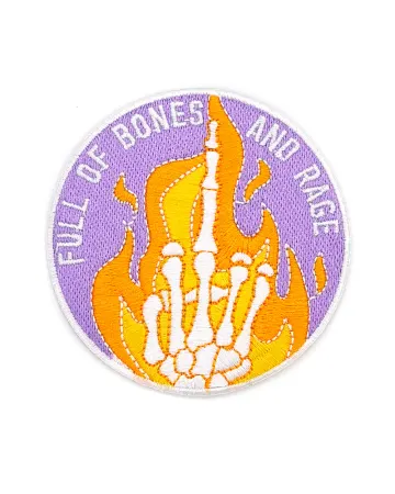 Full Of Bones And Rage Skeleton Patch