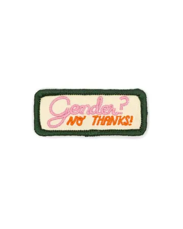 Gender? No Thanks! Small Patch