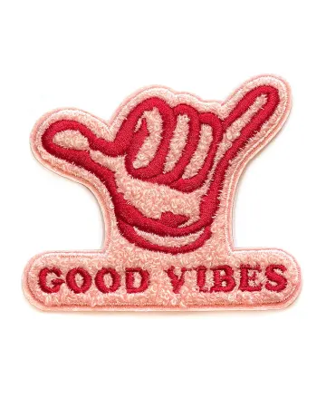 Good Vibes Hand Chenille Patch