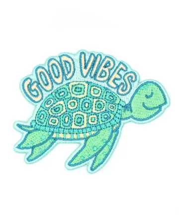 Good Vibes Sea Turtle Patch