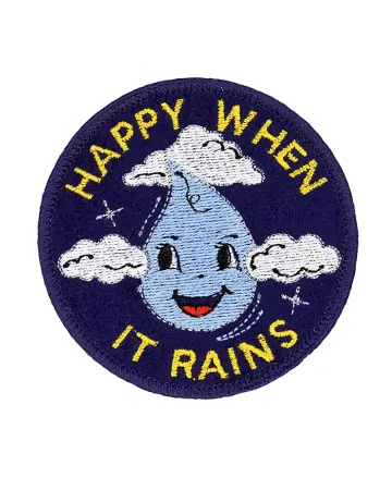 Happy When It Rains Patch