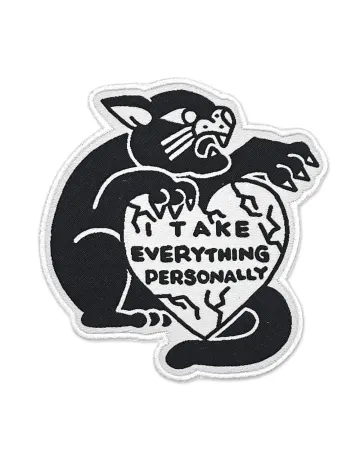 I Take Everything Personally Cat Patch