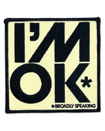 I'm OK* Large Patch