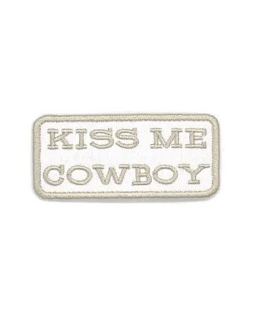 Kiss Me Cowboy Patch