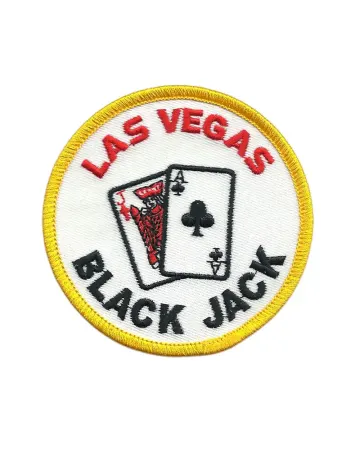Las Vegas Black Jack Patch