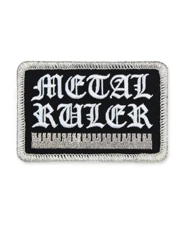 Metal Ruler Patch